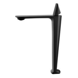 Torneira Banheiro Misturador Monocomando Alta Preta Ca8204pl Luuk Young - 4