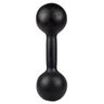 Par Halter Bola Pintado 10kg para Ginastica e Musculação - 4