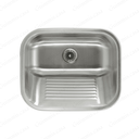 Ver imagem 3 de Tanque Inox Lavanderia Escovado 55x45cm Guimmis.casa