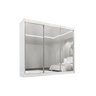 Guarda Roupa 3 Portas Dubai Branco D\'doro - 1