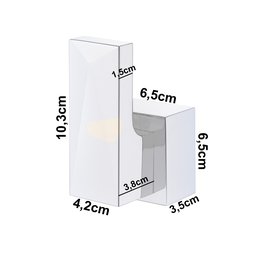 Chuveiro Piscina 20x20 Alavanca Diamante Base Deca Cromado - 9