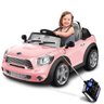 Mini Veículo Infantil Mini Cooper Conversível Rosa 6V - BelFix - 1