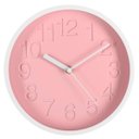 Ver imagem 2 de Relógio de Parede Decorativo Silencioso Color 24 Cm Rel-104 Pgb Analógico