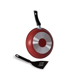 Jogo Kit De Frigideira Antiaderente Conjunto 18/20/22 Vermelho - 7