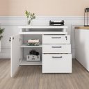 Ver imagem 2 de Armário Escritório Extensível 90cm a 172cm 1 Porta 3 Gav. F5