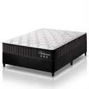 Ver imagem 1 de Cama Box Casal Preto + Colchão Molas Ensacadas Zidi Bahamas 138x188x61cm