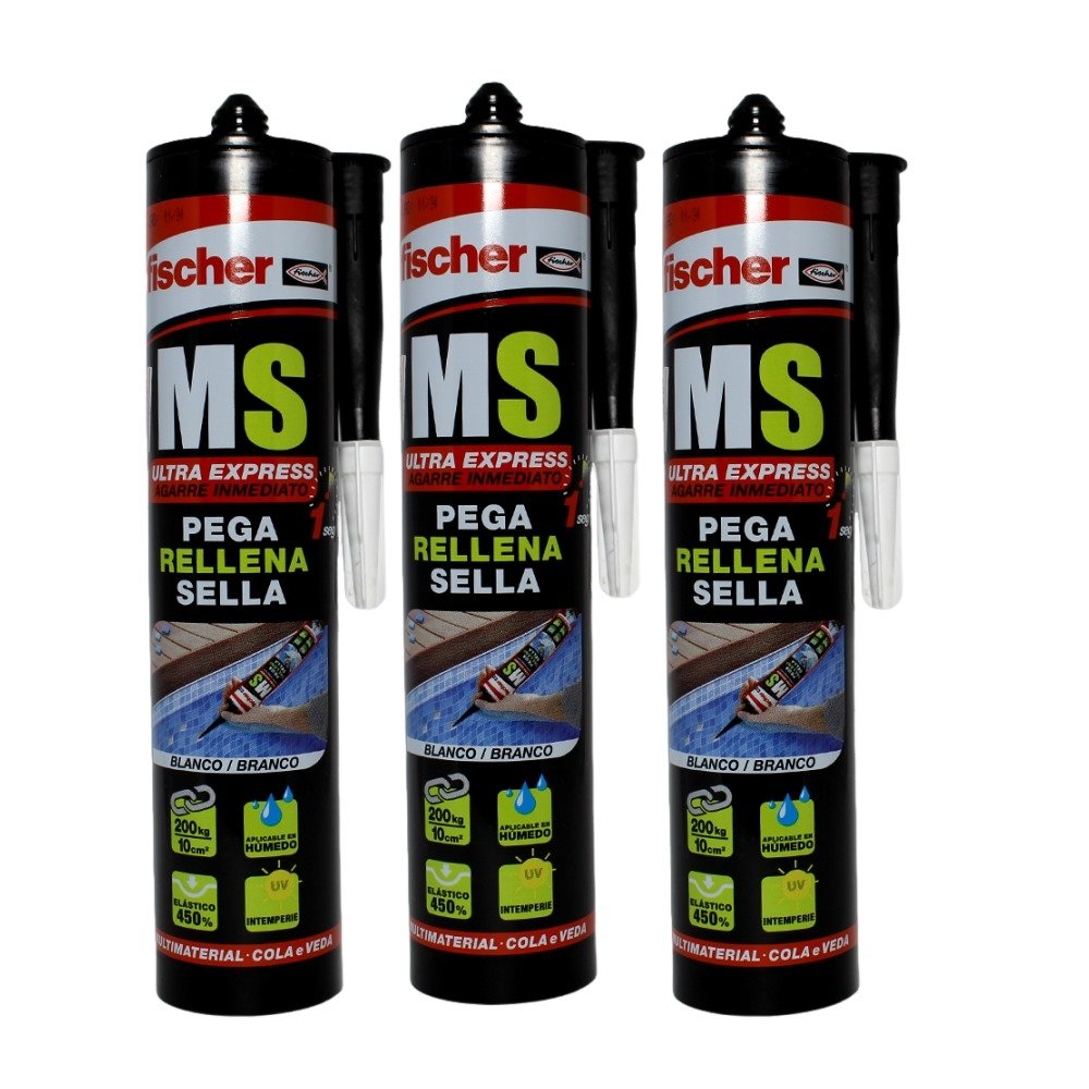 Selante Monocomponente Fischer Ms Express Resistente 290ml - 3