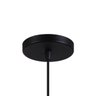 Pendente Luminária Tom Dixon Chapéu Miami Preto Textura com Cobre - Rei Da Iluminação - 2