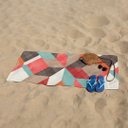 Ver imagem 1 de Toalha de Praia / Banho Abstrato Retro