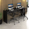Mesa Escritório Plataforma 2 Lugares 1,80 Parede Caixa Tomada Atacadao Moveis Escritorio - 4