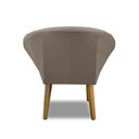 Ver imagem 6 de Poltrona Para Sala Decorativa Milena Veludo Cappuccino Adonai Estofados