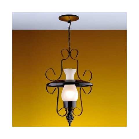 Pendente Colonial com Vidro