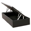 Ver imagem 1 de Base Baú Ortobom Physical Corino Solteiro Preto 88x188x39