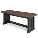 Ver imagem 5 de Conjunto de Bancos com Mesa em Madeira Maciça Preto