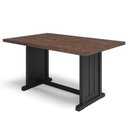 Ver imagem 6 de Conjunto de Bancos com Mesa em Madeira Maciça Preto