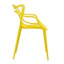 Ver imagem 3 de Kit 2 Cadeiras Masters Allegra - Amarelo