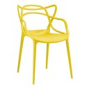 Ver imagem 2 de Kit 2 Cadeiras Masters Allegra - Amarelo