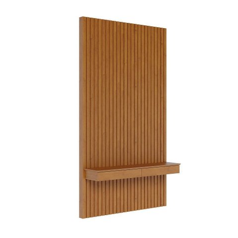 Aparador com Painel Ripado e 2 Gavetas Slim 140cm