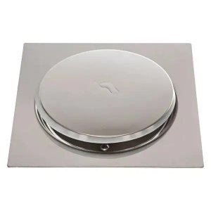 Ralo Click Up para Chão 10 cm em Inox