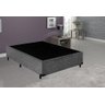 Cama Box Premium Casal 1,38 X 1,88 X 0,32 Sued Cinza - 1