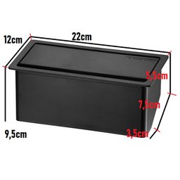 Caixa Tomada Embutir na Mesa, Hdmi - Caixa Vazia - 4