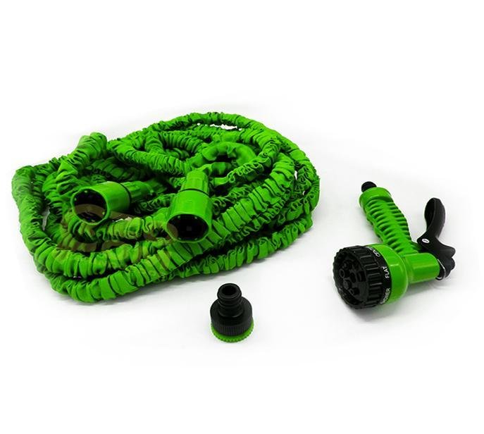 Mangueira Magica Ultra Resistente 30M Verde Gatilho 7 Jatos - 2