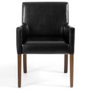 Ver imagem 4 de Kit 2 Poltronas Decorativas Base de Madeira Liverpool Couríssimo Preto - Gran Belo