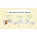 Ver imagem 6 de Berço Americano Multifuncional Atlanta com Cômoda 3 Gavetas com Colchão - Reller - Branco Fosco