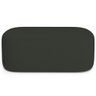 Puff Decorativo Orgânico para Living Quarto 100cm Doha W01 Linho Verde Musgo - Lyam Decor - 3