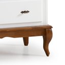 Ver imagem 3 de Cristaleira 2 Portas e Laterais Vidro 1 Gaveta Pés Luiz Xv 60303 Linz Móveis