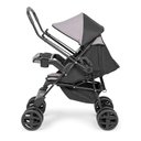 Ver imagem 3 de Carrinho de Bebê Tuttibaby Reversível para Passeio Solare Cor Cinza Claro Cor do Chassi Preto