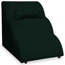 Ver imagem 1 de Escada Pet 46cm Estofada para Cachorro Nuvem R01 Veludo Verde - Annie Decor