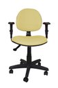 Ver imagem 2 de Cadeira Giratoria Zeus Executiva Back System - Couro Sintetico Corano - Bege
