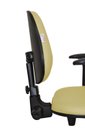 Ver imagem 5 de Cadeira Giratoria Zeus Executiva Back System - Couro Sintetico Corano - Bege
