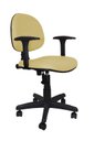Ver imagem 1 de Cadeira Giratoria Zeus Executiva Back System - Couro Sintetico Corano - Bege
