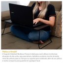 Ver imagem 2 de Mesa Suporte Multiuso Prisma para Notebook Dobrável Genus Branco