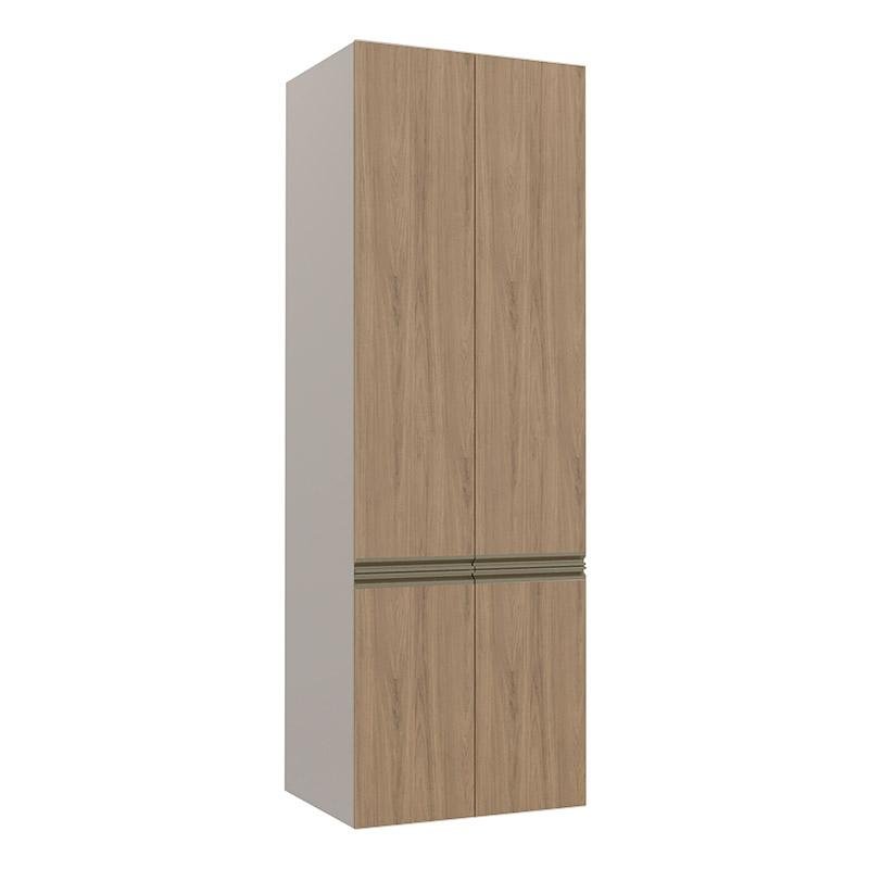Módulo Paneleiro 70cm 4 Portas 100% Mdf Cozinha Modulada Gold