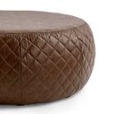 Ver imagem 2 de Puff Cleo 105cm Trêsse Cipatex Marrom - Gran Belo