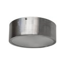 Ver imagem 2 de PLAFON REDONDO DE ALUMINIO ESCOVADO 20CM