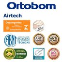 Ver imagem 2 de Cama Box com Colchão Solteiro Airtech Springpocket Molas Ensacadas Suede Preto Ortobom