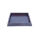Ver imagem 1 de Suporte Prato Vaso 35x35 Quadrado Polietileno - CINZA CIMENTO 004