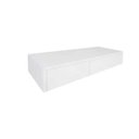 Ver imagem 3 de Aparador Penteadeira Console Suspenso Branco Laca