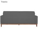 Ver imagem 6 de Sofa 2 Lugares 160 cm Crons Suede Cinza Vazzano