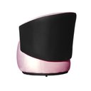 Ver imagem 7 de Kit 2 Poltronas e 1 Namoradeira Orgânica Beatriz Veludo Composê Corino Preto - Estopar Veludo Rosa C