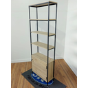 Ver mais imagens de Estante Prateleira com Armário Lojas Livros e Escritórios