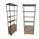 Ver imagem 1 de Estante Prateleira com Armário Lojas Livros e Escritórios
