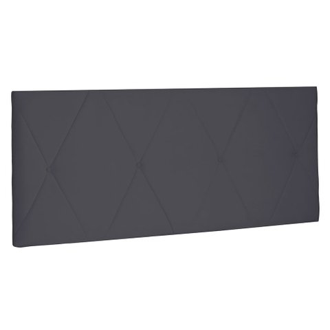 Cabeceira Painel Casal 1,40m Aquilla Suede Cinza - Pallazio