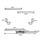 Ver imagem 3 de Kit Rack Prateleiras e Nichos Mdf Branco Tx Prtbr014