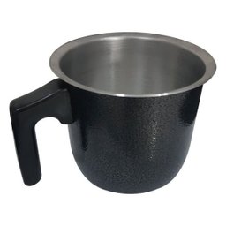 Conjunto de Panelas Alumínio Caçarola Com Tampa com Alças - Preto Craqueado - 4 Conjunto de Panelas Alumínio Caçarola Com Tampa com Alças - Preto Craqueado - 4