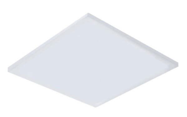 Kit com 10 Plafon LED Embutir Quadrado Mini Borda 8W Branco Quente Bivolt - 1
